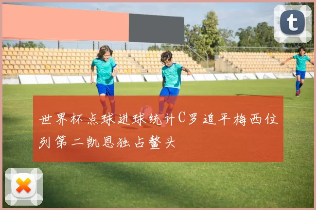 世界杯点球进球统计C罗追平梅西位列第二凯恩独占鳌头