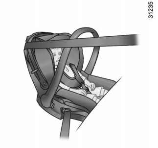 Renault Fluence. Seguridad infantil