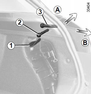 Renault Fluence. Luces traseras y laterales (sustitución de las lámparas)