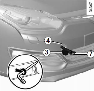 Renault Fluence. Remolcado (en caso de avería)