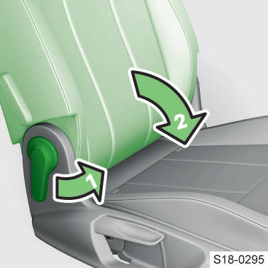 Skoda Scala. Abatir hacia delante