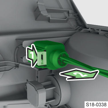 Skoda Scala. Luz intermitente posterior