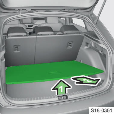 Skoda Scala. Ajustar en la posición superior o inferior