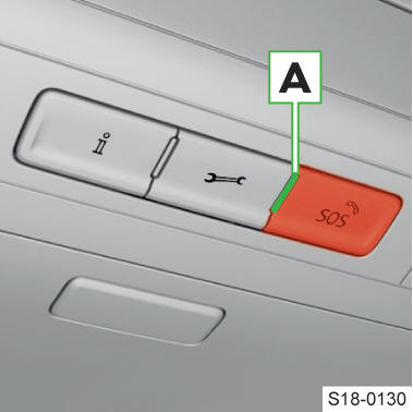 Skoda Scala. Llamada de emergencia