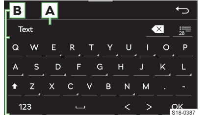 Skoda Scala. Ejemplo teclado