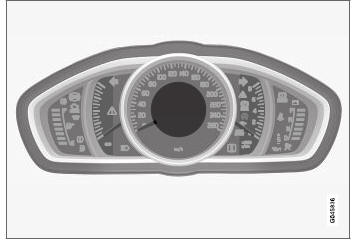 Volvo V40. Cuadro de instrumentos