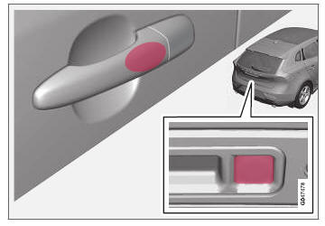 Volvo V40. Keyless Drive 