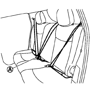 Nissan Leaf. Cinturones de seguridad